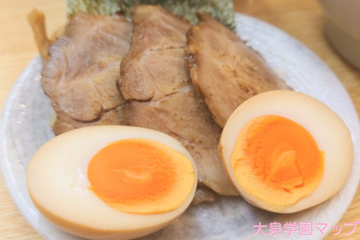濃厚魚介辛つけ麺・トッピング