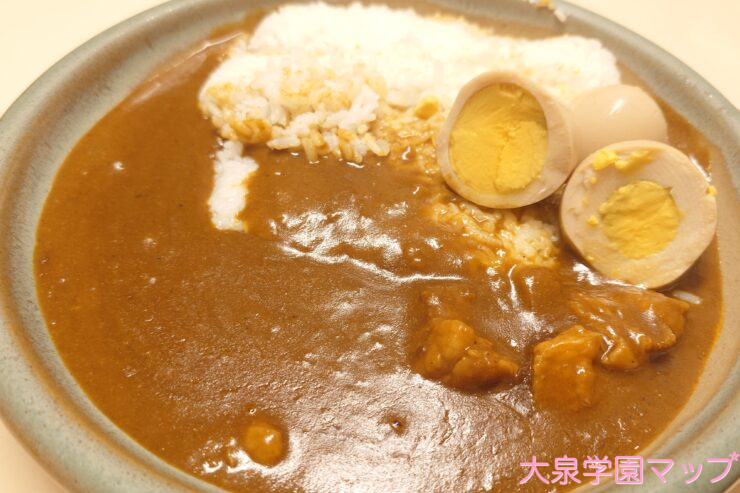 NISHIKIYA KITCHEN(ニシキヤ　キッチン)　牛バラのスパイシー欧風カレーライス&煮卵乗せ