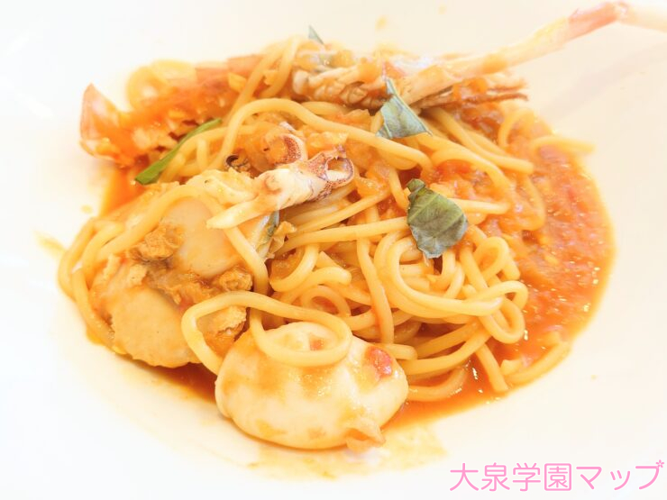 魚介の極み 濃厚アメリケーヌソースパスタ(1299円/税別)